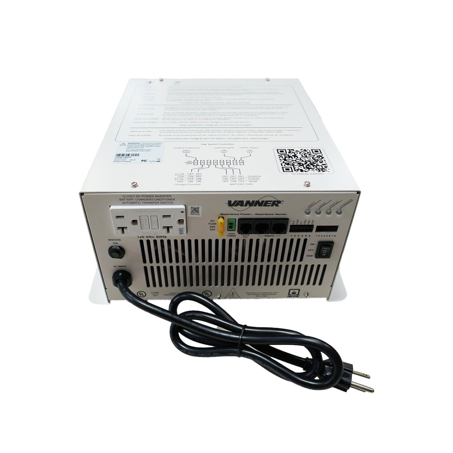 Inverter - 12 VDC to 120 VAC